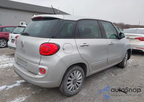 2014 Fiat 500L Easy z USA, uszkodzony, nr VIN ZFBCFABH5EZ012526